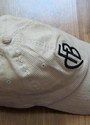 Вельветова кепка бейсболка унісекс бавовна new era fc basel / corduroy dad hat