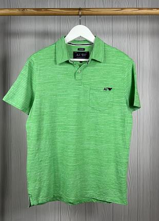 Armani jeans aj regular fit красиве оригінальне поло розмір м