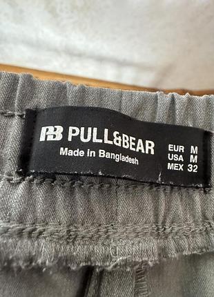 Брюки сірі pull bear 3