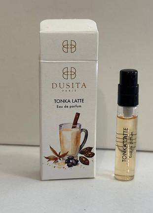 ❤️parfums dusita tonka latte, пробник, оригинал