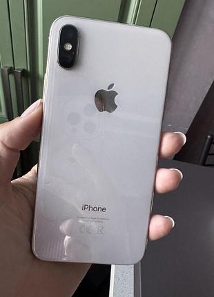 Iphone x 64gb колір silver