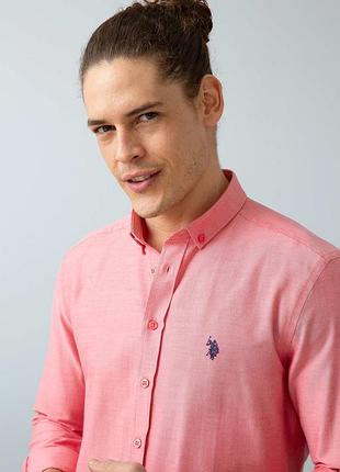 Мужская рубашка u.s.polo assn юс поло