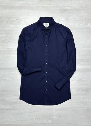 Charles tyrwhitt преміальна чоловіча темно-синя сорочка англія 🏴󠁧󠁢󠁥󠁮󠁧󠁿 оригінал