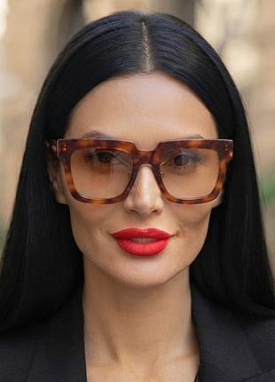 Retrosuperfuture havana brown ur3 53 21 145- роговые женские очки - linза zeiss-original