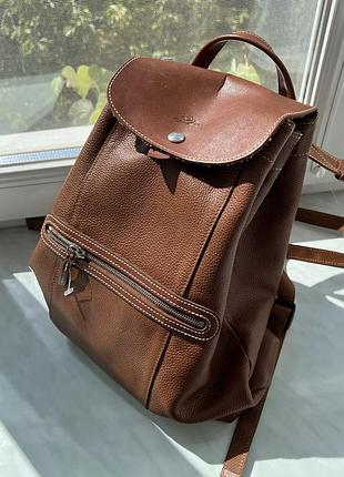 Longchamp, шкіряний рюкзак, оригінал