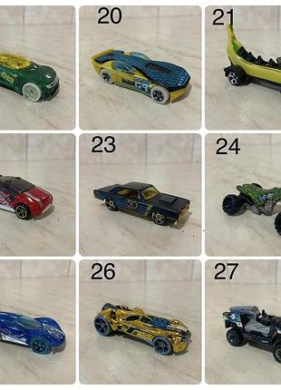 Машинки hot wheels 3