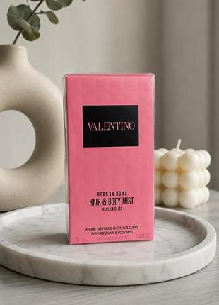 Valentino born in roma hair & body mist vanilla bliss 100 мл
