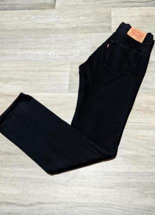 Чоловічі чорні джинси levis 501, розмір 30/34.