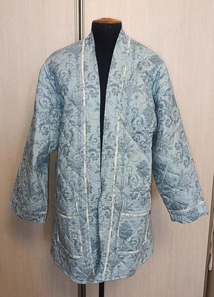 Стьобане пальто батнік laura ashley