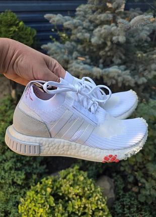 Adidas жiночі nmd_racer primeknit бiлi