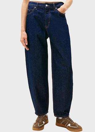 Темно-сині жіночі джинси від h&m (barrel high waist jeans) і розмірі 40