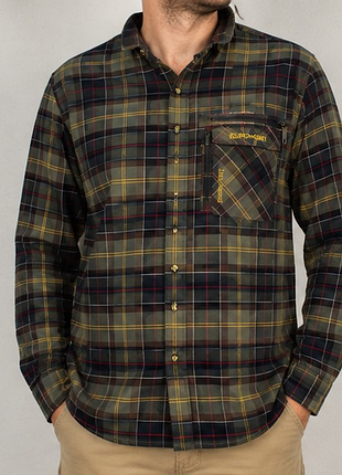 Мужская рубашка euro-hunt wilderness wear для охоты m 48–50