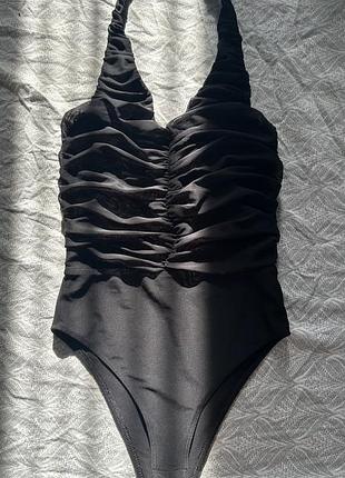 Боди с открытыми плечами h&m