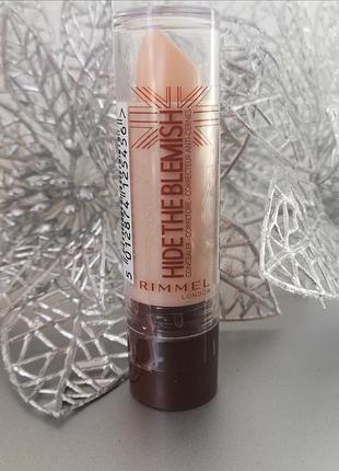 Корректор для лица в виде стика rimmel hide the blemish concealer, консилер для лица
