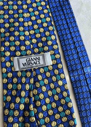 Шовковий галстук краватка versace