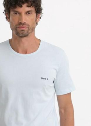 Оригинальная белая футболка boss (hugo boss), размер xl (новая коллекция)