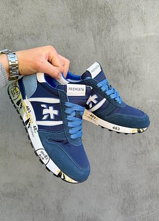 Premiata lander «ocean» navy/blue 2