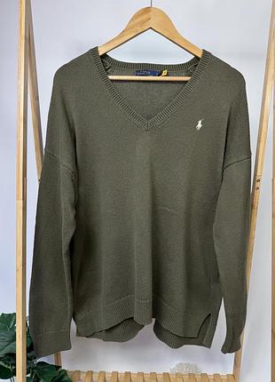 Светр світшот polo ralph lauren оригінал унісекс розмір xl