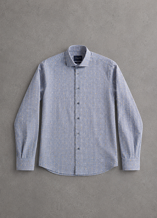 Чоловіча сорочка cavallaro napoli (linen blend)