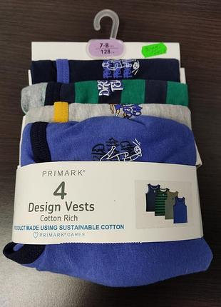 Набор маек дня мальчика primark