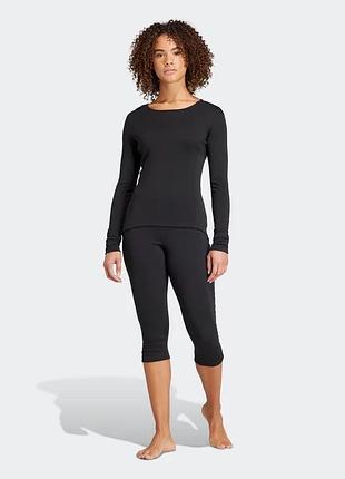 Термо легінси xperior merino 260 чорний tight fit