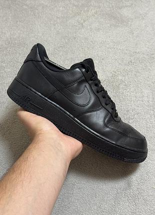 Nike air force 1 low black 42.5р 27см кросівки оригінал