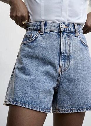 Шорты джинсовые zara