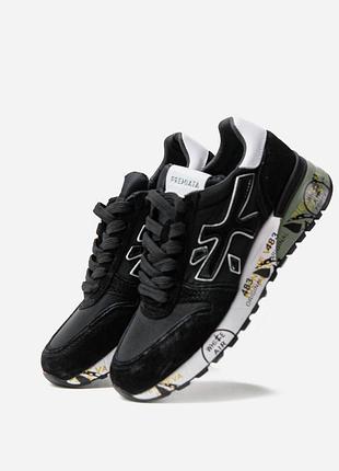 Premiata mick black white 4