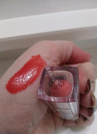 Помада фирмы maybelline тон 505