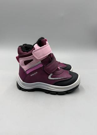 Зимові черевики geox flanfil 24, 25 р зимние ботинки
