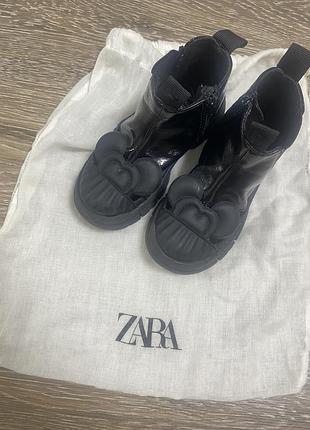 Сапожки чоботи черевики zara