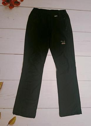 Черные треккинговые нейлоновые брюки брюки женские salewa (оригинал )