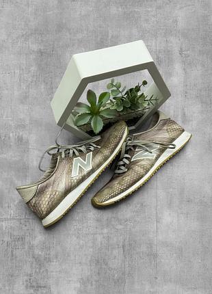 Кросівки new balance оригінал бежеві хакі золотисті жіночі кросівки нью беланс сітка легкі літні
