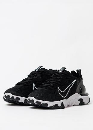 Nike react vision black white 8