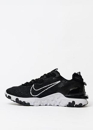 Nike react vision black white 9