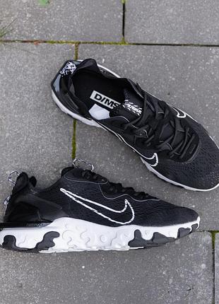 Nike react vision black white 4