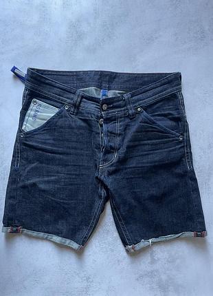 G-star raw чоловічі шорти,w33 l32 ,синього кольору