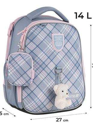 Рюкзак kite education каркасний k25-555s-6 college line girl
