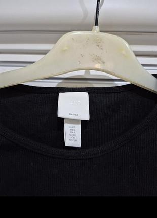 Базовый реглан в рубчик h&amp;m 2