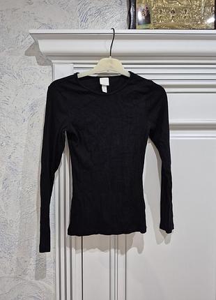 Базовый реглан в рубчик h&amp;m