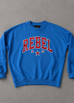Синій світшот colourful rebel (the young & restless)
