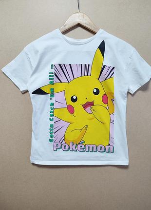 Біла футболка george pokemon