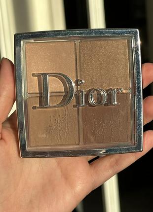 Палетка для скульптурування обличчя dior backstage contour palette 001 universal