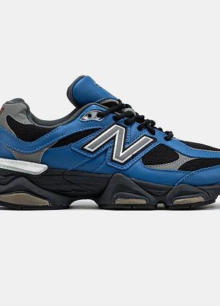 Чоловічі сині кросівки new balance 9060 blue black х нью беланс 45