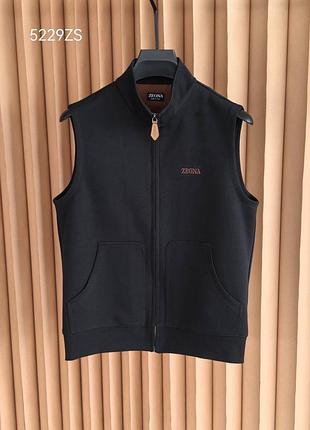 Чоловіча жилетка з бавовни zegna