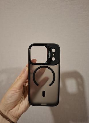 Чохол для iphone 17 pro з magsafe та відкидною підставкою