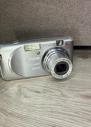 Цифровой фотоаппарат canon powershot a430 винтажный