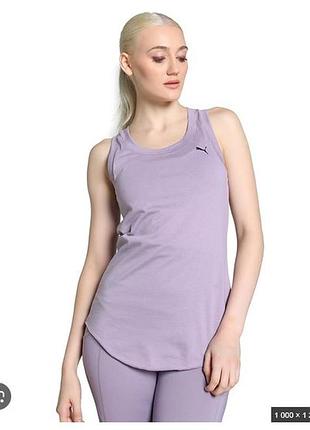 Женская спортивная майка puma studio foundation racerback