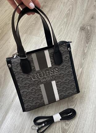 Сумка шопер під бренд guess