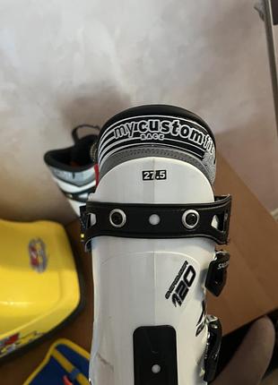 Гірськолижні черевики salomon x pro custom shell, розмір 27/27,5 см.